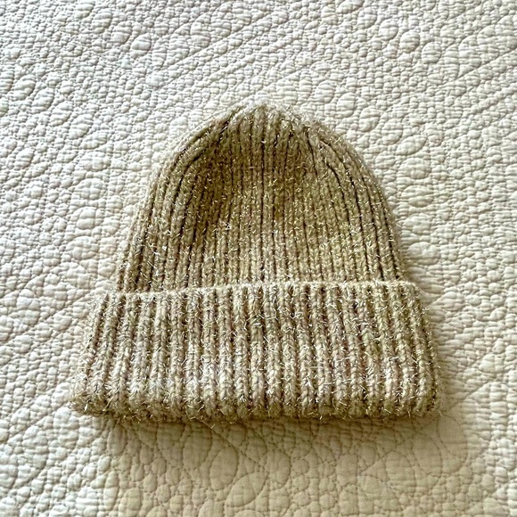 Old Navy Metallic Knit Beanie - Picture 1 of 2